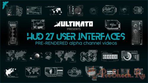 VideoHive - Hud 27 Interfaces (MOV)