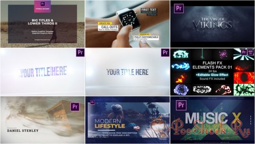 Premiere Pro Projects Pack - 29 (VideoHive)