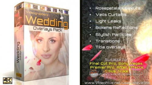 Wedding Overlays Pack (MOV)