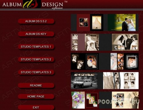 Album DS Design 5.5.2 (Программа для Photoshop) + Дополнения