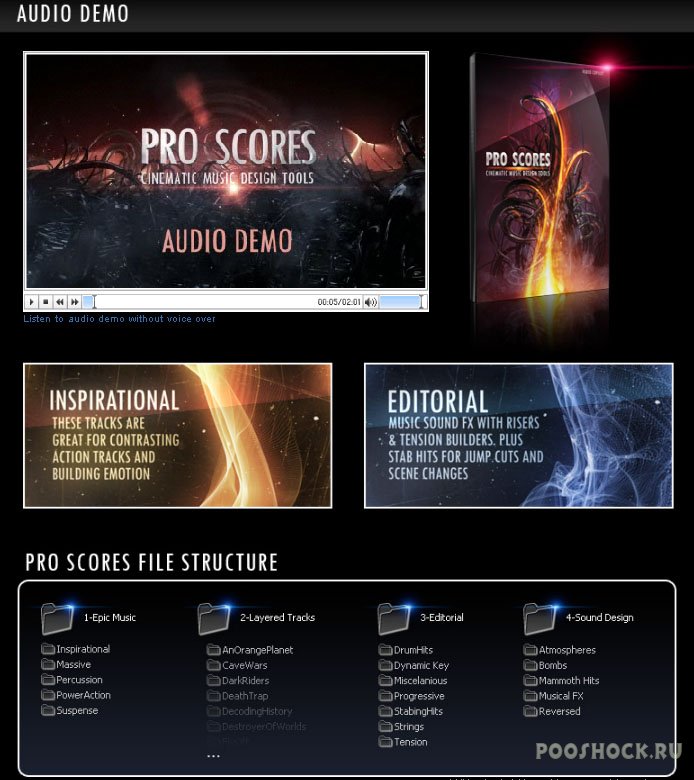 Video Copilot Pro Scores Cinematic Music Design Tools.35