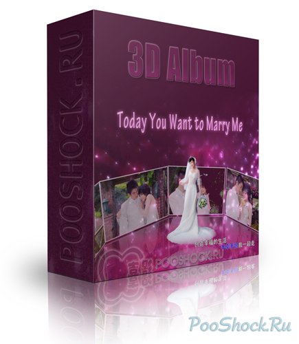3D Album - Today You Want to Marry Me (Z9102)