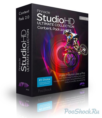 Pinnacle Studio 15 Content Light 2.0 (Пакет расширений)