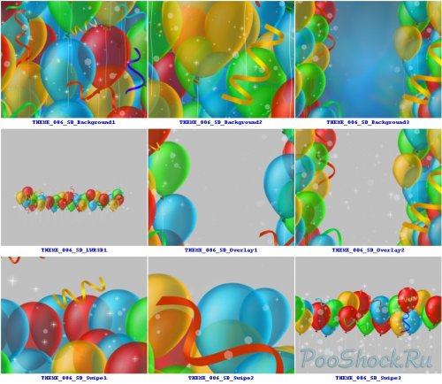 Digital Juice - EDITOR'S THEMEKIT 06: Balloon Party (SD+HD)