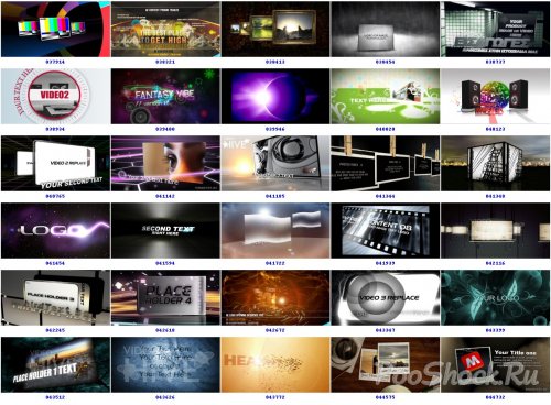 VideoHive Projects Pack - 002
