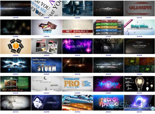 VideoHive Projects Pack - 007