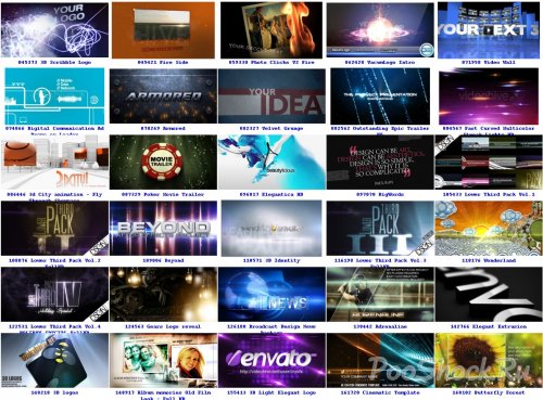 VideoHive Projects Pack - 009