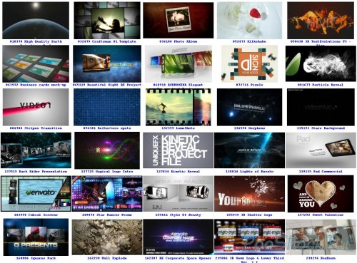 VideoHive Projects Pack - 014
