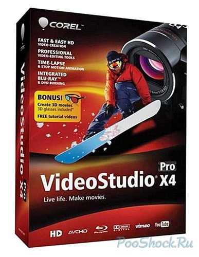 Corel VideoStudio Pro X4 (14.1.0.150) RUS + Bonus Content