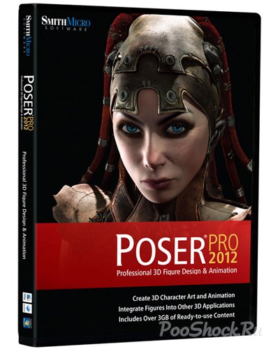 Poser Pro 2012 Full + Content Library (4,5 GB)