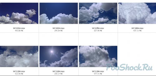 Artbeats - White Puffy Clouds HD