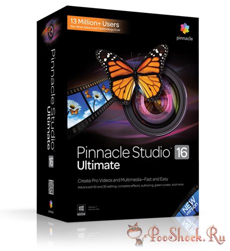 Pinnacle Studio 16 Ultimate ML-RUS (ISO)