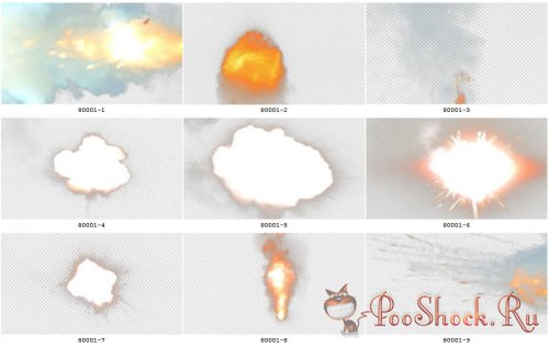 FootageFirm - Blasts Special Effects Clips with Alpha Channels