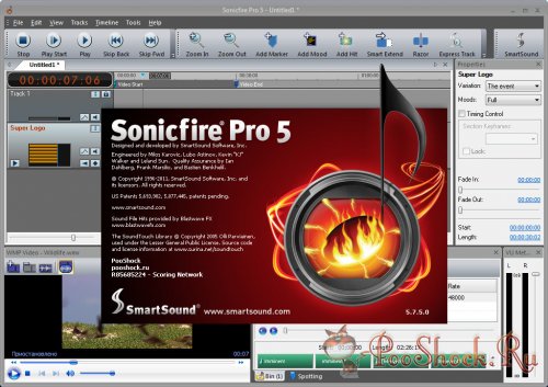 SmartSound SonicFire Pro v5.7.5 Scoring Network Edition