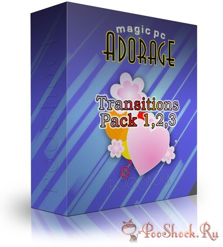 Adorage Transitions Pack 1,2,3 HD