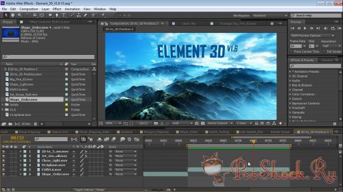 Video Copilot - Element 3D 1.6.1 (Ultimate 3D Bundle)