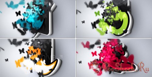 VideoHive - Butterflies Logo Reveal (AE Project)