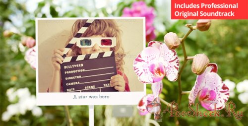 Videohive - Photo Gallery with Sunny Flowers (.aep)