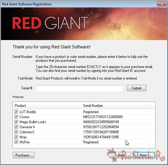 Red Giant Effects Suite 1100 X32 X64 CS6 CompatibleDec 02