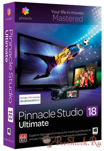 Pinnacle Studio 18.0.1 Ultimate (32-bit) + Bonus Content