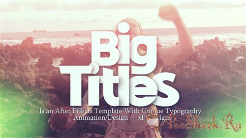Videohive - Big Titles Slideshow Typography (.aep)