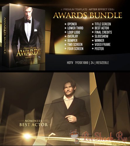 VideoHive - Awards Bundle (.aep)