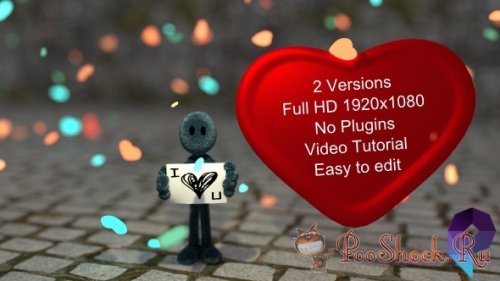 Videohive - I love You (.aep)