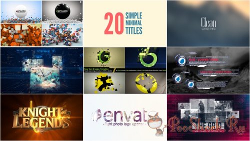 VideoHivePack - 129 (After Effects Projects Pack)
