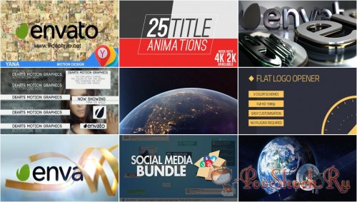 VideoHivePack - 130 (After Effects Projects Pack)