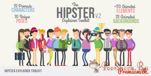 VideoHive - Hipster Explainer Toolkit (.aep)