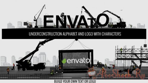 VideoHive - Logo Constructor-Alphabet Builder With Characters (.aep)