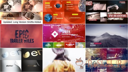 VideoHivePack - 169 (After Effects Projects Pack)