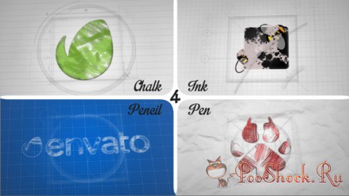 VideoHive - Sketch and Ink Logo (.aep)