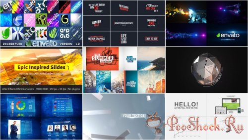 VideoHivePack - 180 (After Effects Projects Pack)