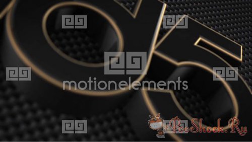 MotionElements - 3D Carbon Logo Opener (.aep)