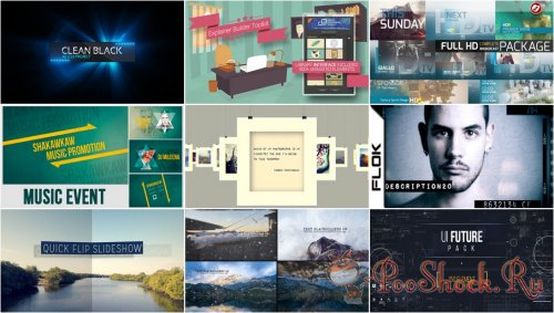 VideoHivePack - 189 (After Effects Projects Pack)
