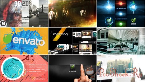 VideoHivePack - 191 (After Effects Projects Pack)