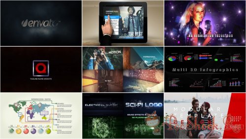 VideoHivePack - 197 (After Effects Projects Pack)
