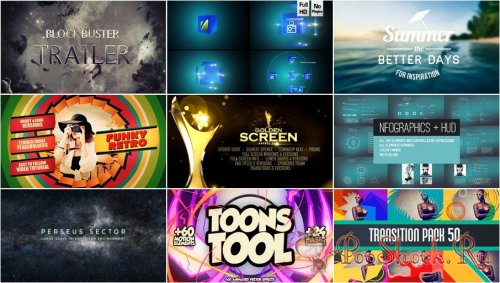 VideoHivePack - 199 (After Effects Projects Pack)