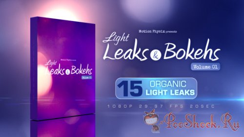 Videohive - Light Leaks and Bokehs Vol 1 (.mov)