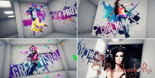 Videohive - On The Wall (.aep)