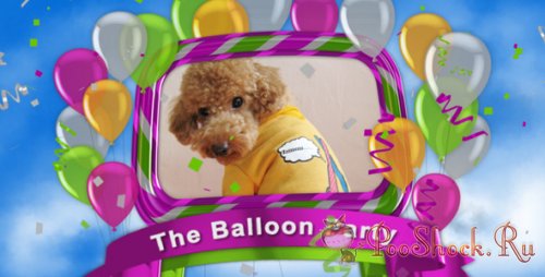 Videohive - The Balloon Party (.aep)