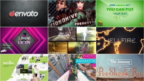 VideoHivePack - 210 (After Effects Projects Pack)
