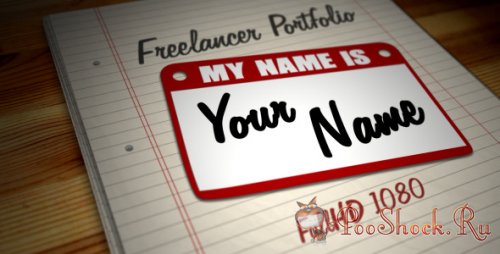 Videohive - Freelancer Portfolio - Hi, My Name is (.aep)