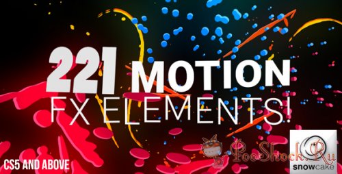 VideoHive - 221 Motion FX Elements Pack (.aep)