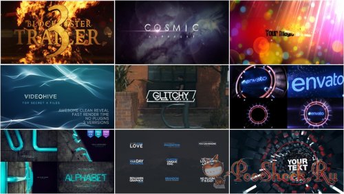 VideoHivePack - 243 (After Effects Projects Pack)
