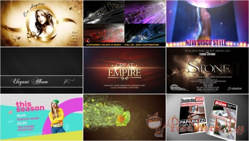 VideoHivePack - 245 (After Effects Projects Pack)