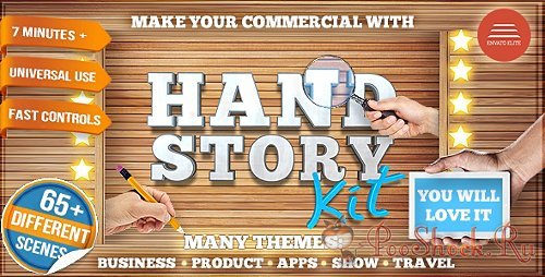VideoHive - Hand Story Kit - Professional Explainer Builder (.aep)