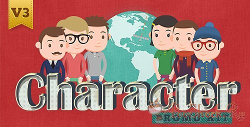 VideoHive - Character Promo Kit (.aep)