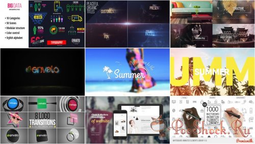 VideoHivePack - 270 (After Effects Projects Pack)
